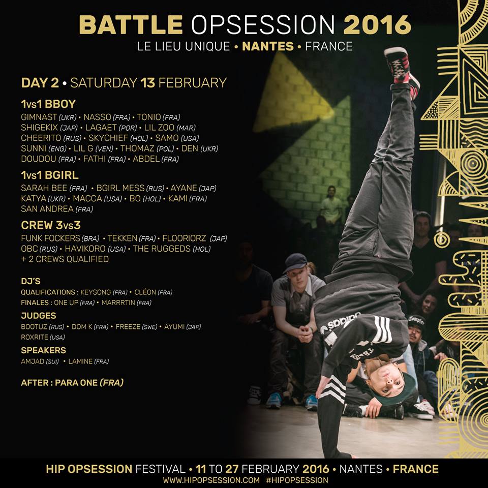 HIP OPsession 2016