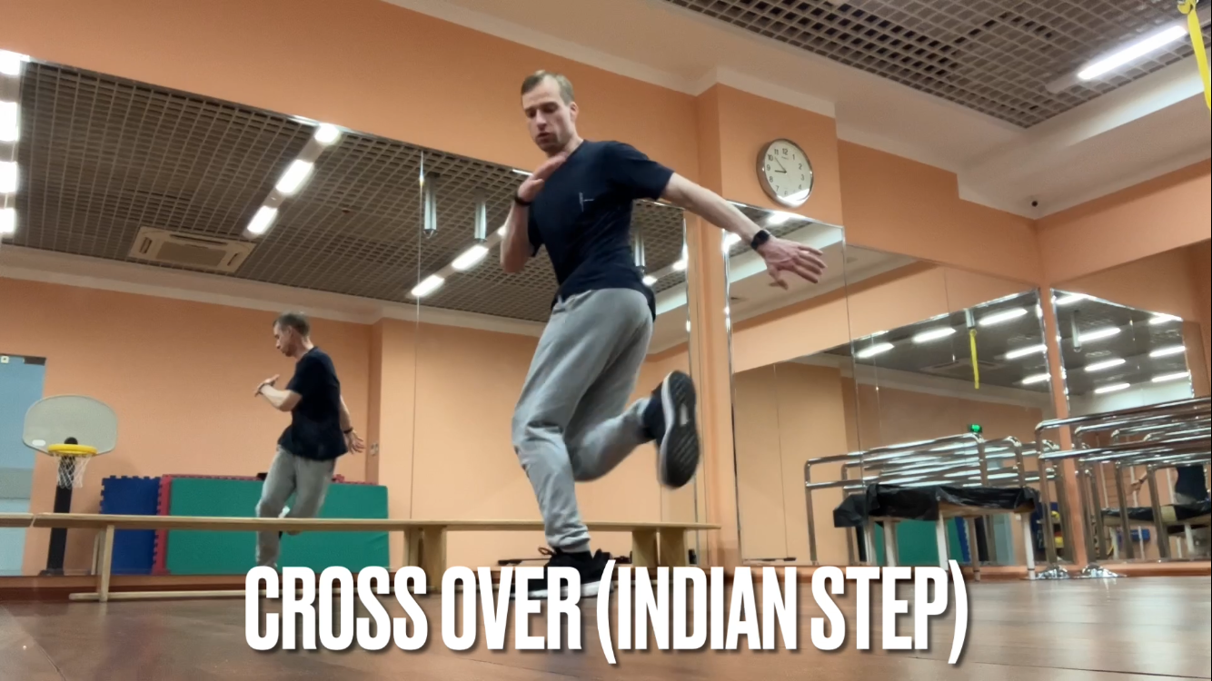 Cross over (Indian step)