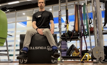 Наружное вращение бедра с амортизатором/тросом/бэндом