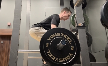 Становая тяга с пола