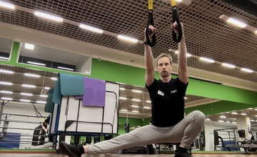 TRX Казачок из стороны в сторону / TRX Side to Side Cossack Lunge