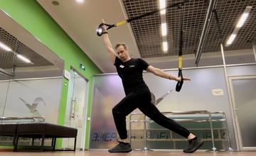 TRX Растягивание мышц груди и корпуса / TRX Chest and torso stretch