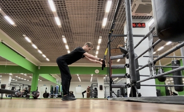 TRX Растягивание задней поверхности бедра / TRX Hip Hinge
