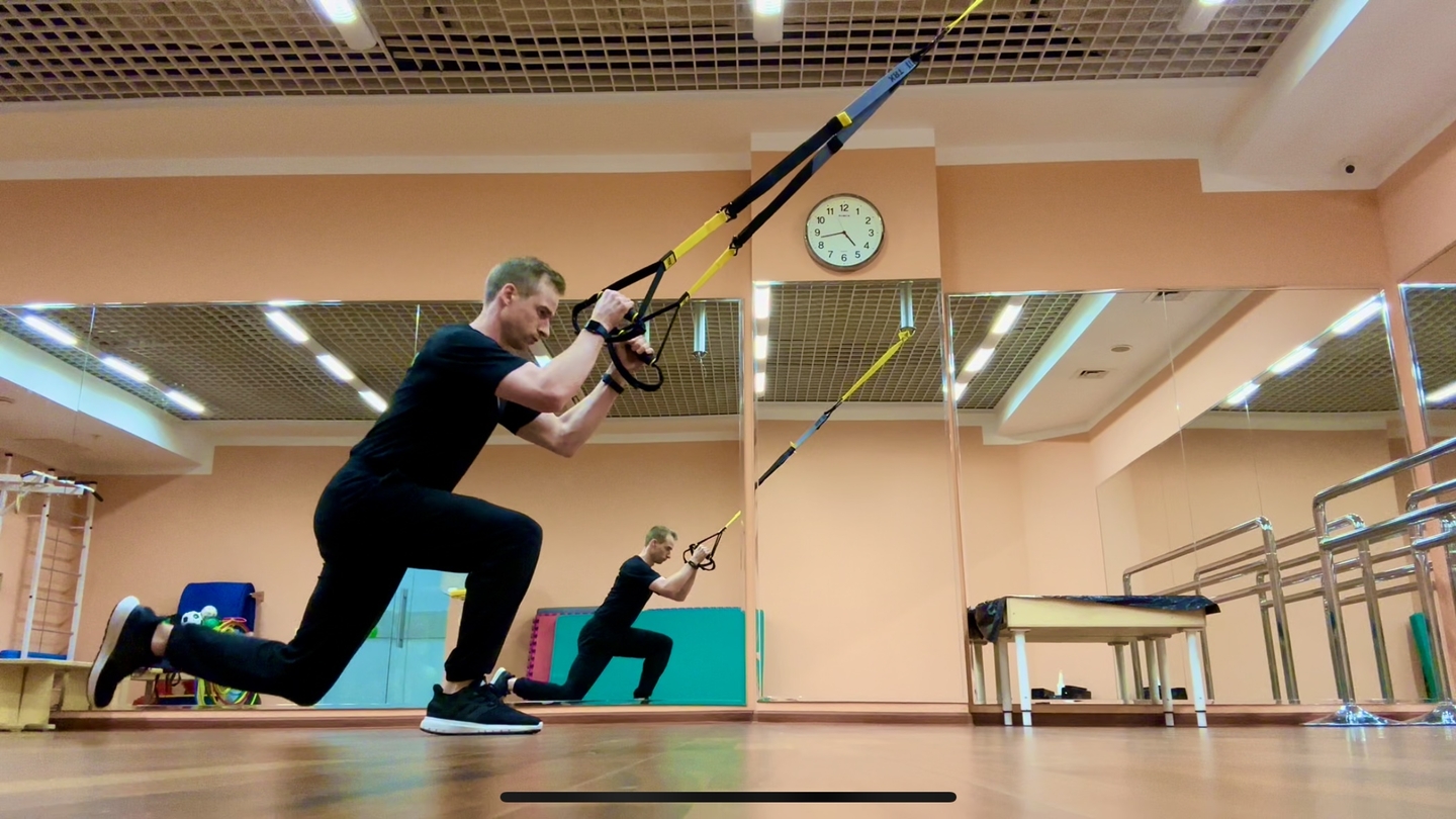 TRX – Баланс выпад (M) / TRX Balance Lunge