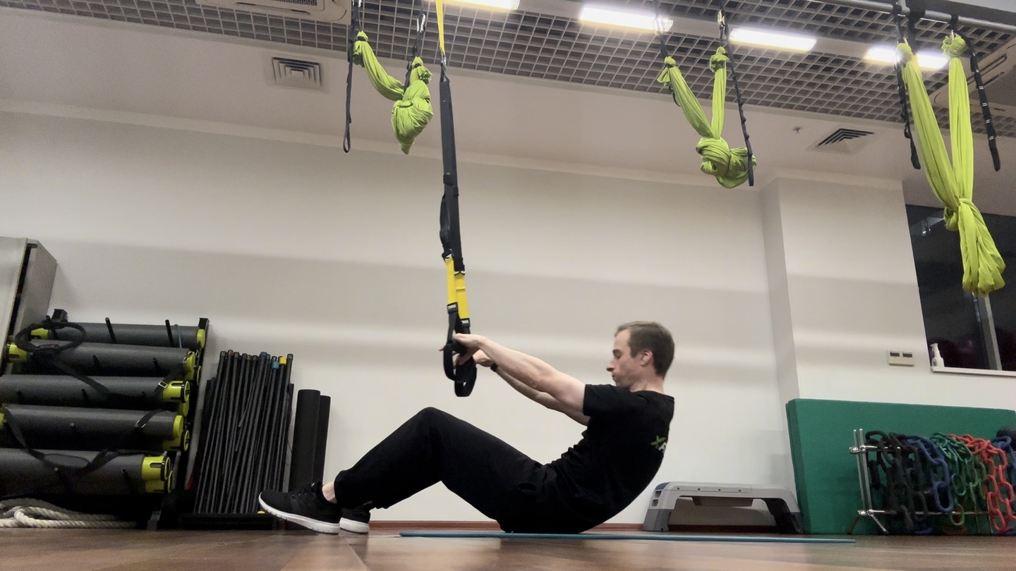 TRX Подъем корпуса с упрощением (M) / TRX Assisted Sit-Up